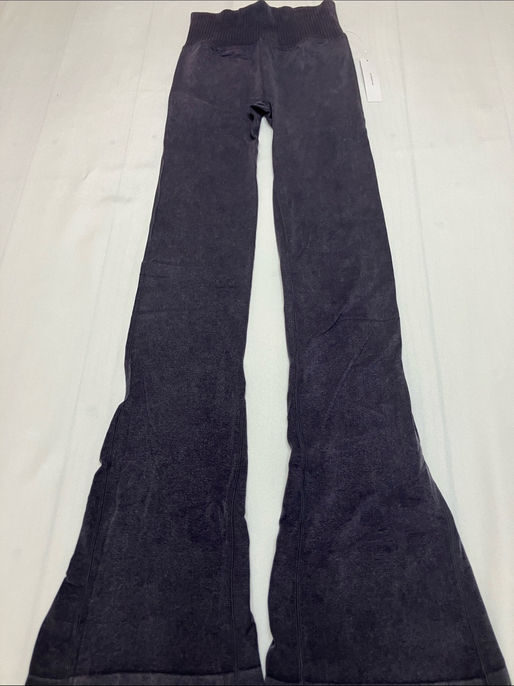 Black Flared Leggings - Women